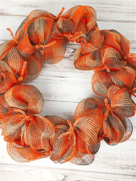 deco mesh wreath supplies